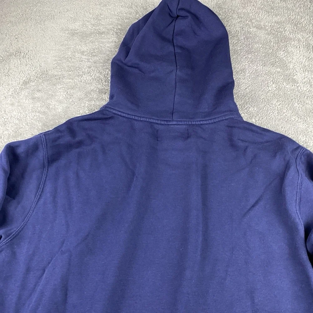Polo Ralph Lauren Pony Fleece Hoodie Navy Mens Medium‎ Blue Long Sleeve